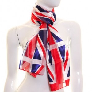 Union Jack long rectangular scarf