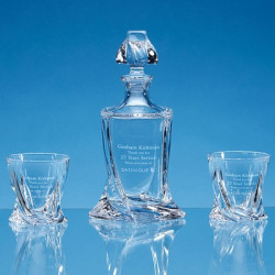 0.85ltr Quadro Crystalite Whisky Set supplied in a Gift Box