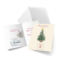 Christmas Seedsticks Greeting Card