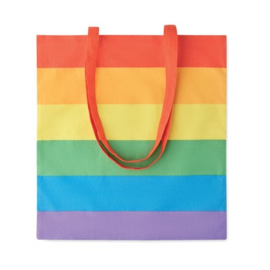 Rainbow Cotton Shopper