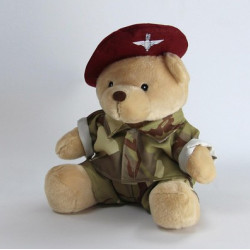 Military Camo Sitting Bear