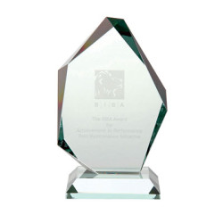15cm Jade Glass Elite Award