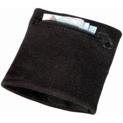 Brisky sweatband with zipper