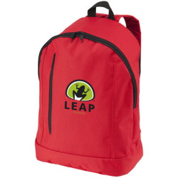 Boulder vertical zipper backpack