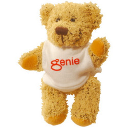 5 inch Korky Bear with White T Shirt