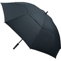 Vented Golf Umbrella - All Black