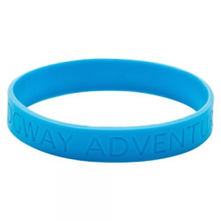 Silicone Wristband (Adult: Recessed Design)