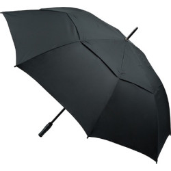 Automatic Opening Vented Golf Umbrella - Black