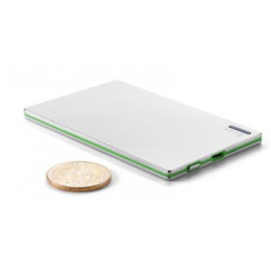 Stainless steel credit card 2000 Power bank