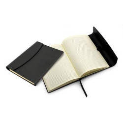 Black Magnet Three Way Notebook