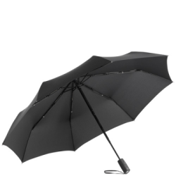 AOC Oversize Mini Magic Windfighter Flat Black Umbrella