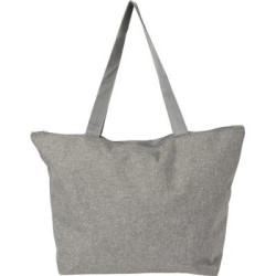 Poly canvas shopping bag