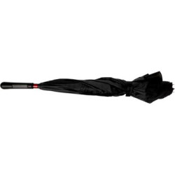 Automatic, reversible, twin-layer umbrella