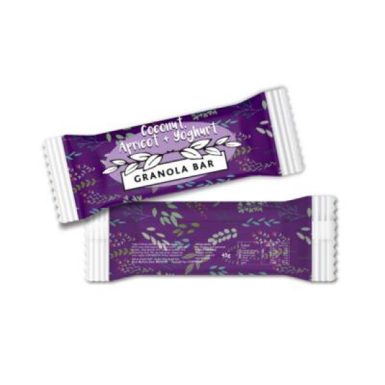 Flow Wrapped All Natural Granola Bar Coconut, Apricot and Yoghurt