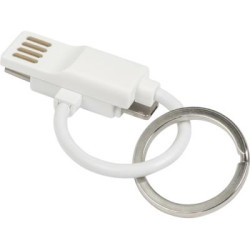 ABS USB cable on key ring