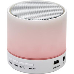 ABS wireless speaker with changing colours