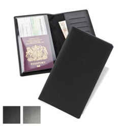 Carbon Fibre Texture Travel Wallet