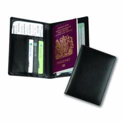 Balmoral Bonded Leather Deluxe Passport Holder