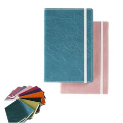 Kensington Distressed Nappa Leather A5 Casebound Notebook
