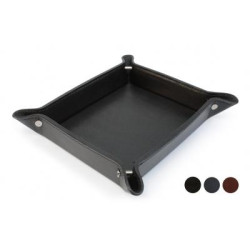 Sandringham Nappa Leather Desk Tidy or Coin Tray