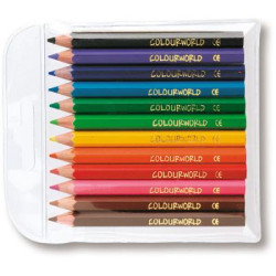 Colourworld Half Length Pencils Wlt 12