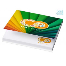 Sticky-Mate® soft cover squared sticky notes 75x75 - 25 pages