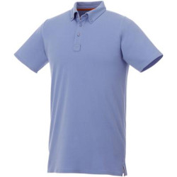 Atkinson short sleeve button-down men's polo