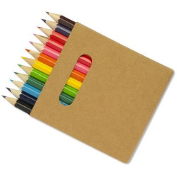 Colourworld Half Length Pencils Box 12