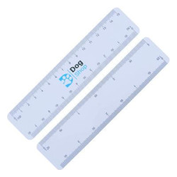 Ultra thin scale ruler, ideal for mailing, 150mm