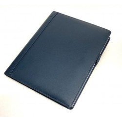 Chelsea Leather Comb Bound Quarto Desk Wallet With Diary Insert