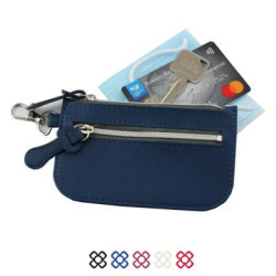 Mini Zipped Pouch with Bag Clip in Recycled PET