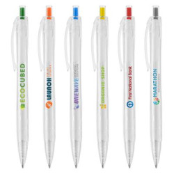 Aqua Clear - Eco Recycled Pet Plastic Pen