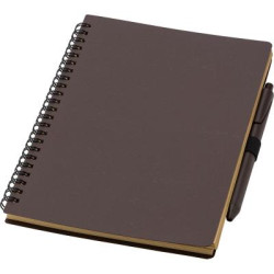 Coffee fibre notebook with pen (approx. A5)