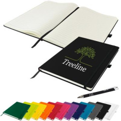 Dunn A4 Lined Soft Touch Notebook