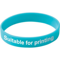 Child Silicone Wristband (UK Stock: Available in Red, Blue, Green, Yellow, Black, White or Multicoloured)