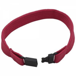 Tubular Polyester Wristband (with Plastic Fastener)