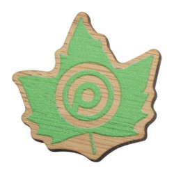 Bamboo Badge (UK Made: Bespoke 35mm)