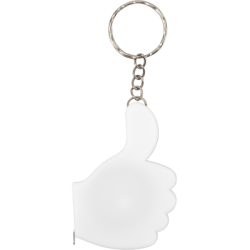 Key holder with one metre tape