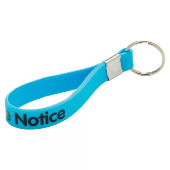 Silicone Loop Keyring Silicone Loop Keyring