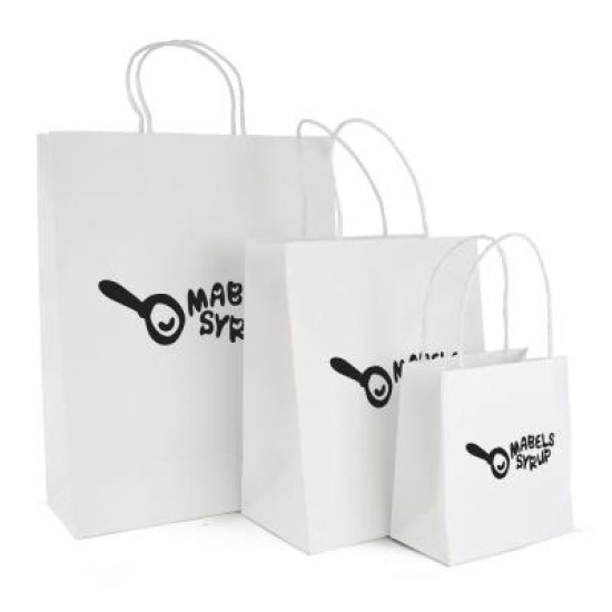 Brunswick Large White Paper Bag Brunswick Large White Paper Bag