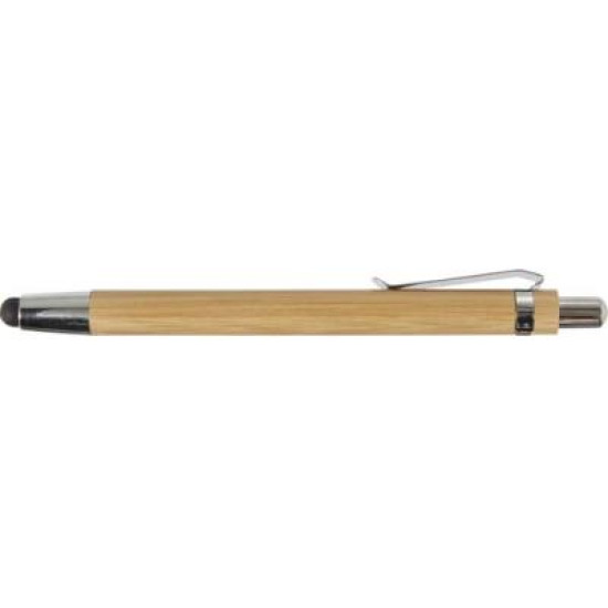 Bamboo ballpen with rubber tip Bamboo ballpen with rubber tip