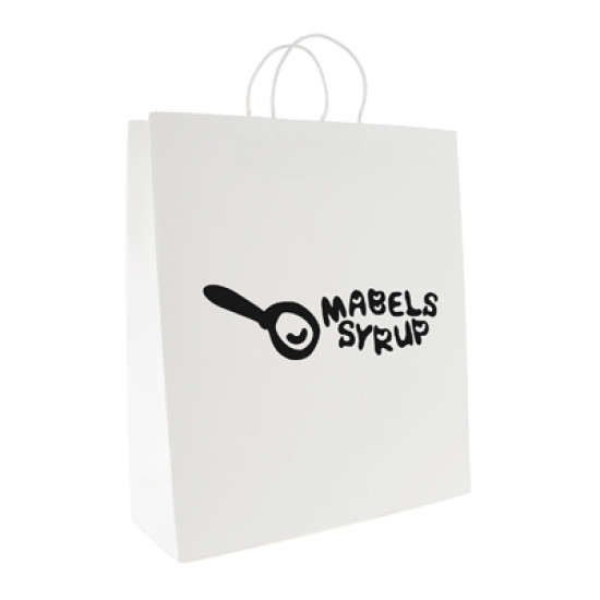 Brunswick Extra Large White Paper Bag Brunswick Extra Large White Paper Bag