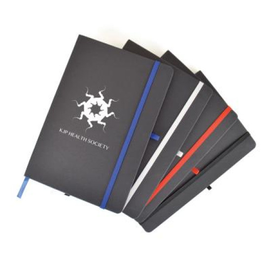 A5 Black Nebraska Recycled Notebook A5 Black Nebraska Recycled Notebook