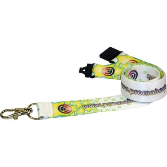 10mm Dye Sublimated Polyester Lanyard 10mm Dye Sublimated Polyester Lanyard