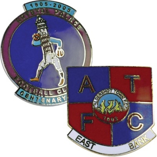 Stamped Iron Hard Enamel Badge (20mm) Stamped Iron Hard Enamel Badge (20mm)
