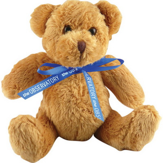 5 inch Robbie Bear and Neck Bow 5 inch Robbie Bear and Neck Bow