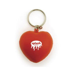 Stress Heart Keyring