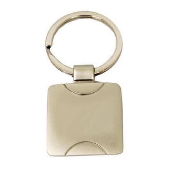 Delta Square Metal Keyring Delta Square Metal Keyring