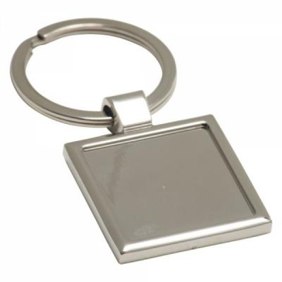 Square Alloy Injection Keyring Square Alloy Injection Keyring