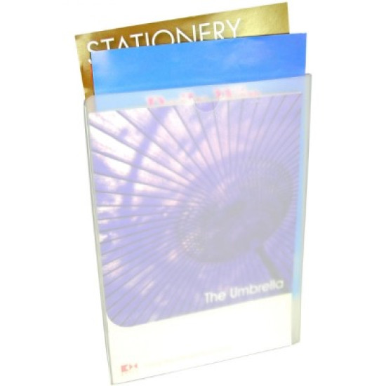 Polypropylene Conference Folder - Frosted Clear Polypropylene Conference Folder - Frosted Clear